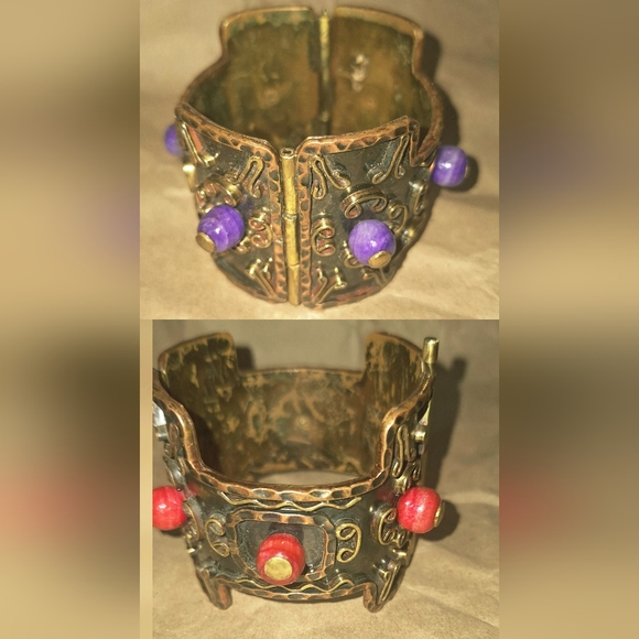 Mexican Cuff Bracelet - Picture 1 of 10